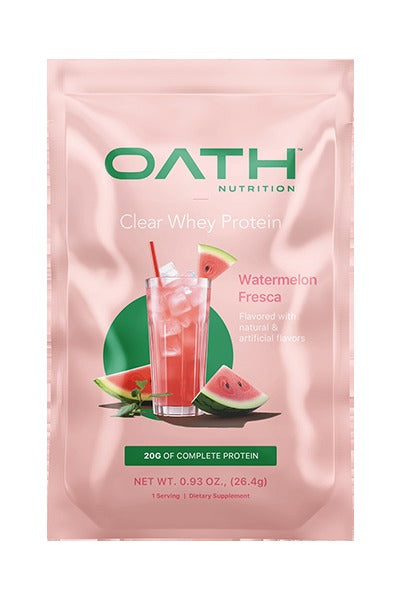 Oath Clear Whey Protein Samples