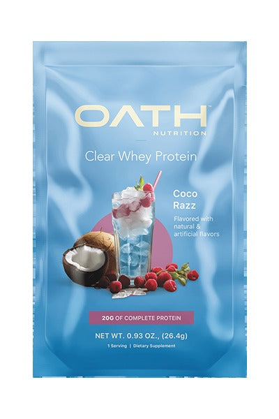 Oath Clear Whey Protein Samples